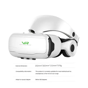 مصمم OEM الشهير عالي الجودة مخصص للواقع الافتراضي 3D IMAX أفلام معزز Reali الذكي VR AR نظارات