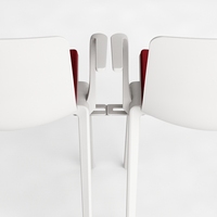 Chaise de salle de formation multifonctionnelle à siège en maille nouveau design avec table d'écriture et accoudoir chaise de bureau