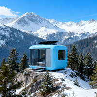 Module préfabriqué mobile : Petite maison compacte et élégante pour toutes les localisations