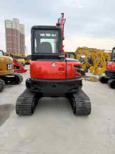 Excavadora Pequeña de Cadenas Kubota KX163 de 5.5 Toneladas, Motor Diésel Kubota V2607, Certificación CE EPA para Construcción - Product Image 5