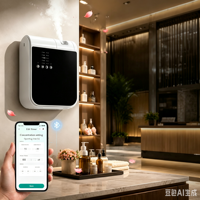 Diffuseur de parfum commercial intelligent haut de gamme à branchement automatique, diffuseur d'huiles essentielles grande capacité pour hôtel, KTV, usage privé