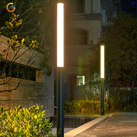 Lámpara de Calle LED para Exteriores de Alta Luminosidad, Impermeable IP65, de Aluminio, AC 3M 4M 6M, Personalizable, de Alta Potencia, 20W 48W, con Control Remoto