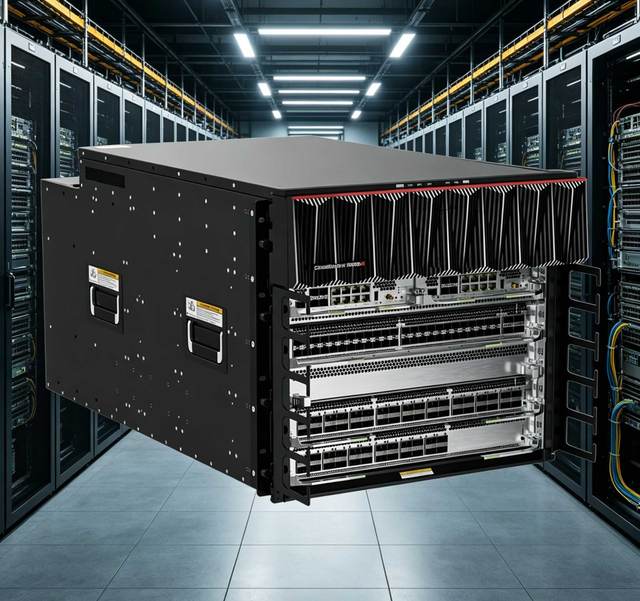 CE16800-X8-DC 8-Slot Modular Core Switch Chassis Max 32GB DDR4 AC&HVDC Power for Cloud Data Center AI Computing Backbone