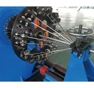 Máquina trenzadora de marco rígido JIACHENG para máquinas de arnés de cables de fabricación de cables de fibra óptica de alambre de cobre