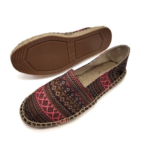 Chaussures tendance en toile personnalisées au meilleur prix Chaussures de marche style <span class=keywords><strong>Espadrilles</strong></span> pour femmes - Product Image 1
