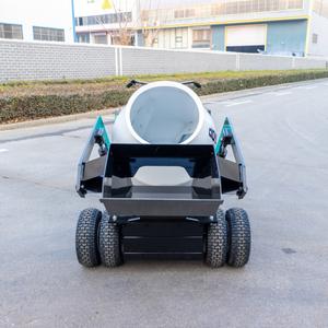 Mini Mezcladora de Cemento <span class=keywords><strong>Autopropulsada</strong></span> de Gasolina con Sistema Hidráulico y Orugas, Mezcladora de Concreto en Oferta - Product Image 2