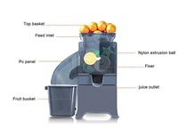 Machine à jus électrique, extracteur de jus de citron et d'orange, presse-agrumes frais