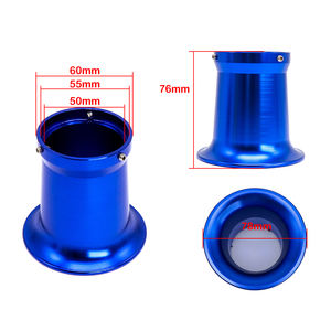 Système d'alimentation en carburant pour <span class=keywords><strong>moto</strong></span> ZSDTRP, carburateur de <span class=keywords><strong>moto</strong></span> 50 mm, filtre à air, coupe-vent, <span class=keywords><strong>cornet</strong></span> 45 mm 50 mm 55 mm - Product Image 3