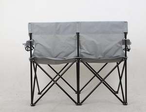 <strong>Outdoor</strong> Folding Camping Chair, Double <strong>Seat</strong> Foldable Camp Chair for 2 Persons Foldable Quad <strong>Love</strong> <strong>Seat</strong> Oversized - Product Image 6
