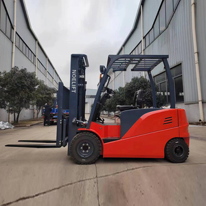 Chariot élévateur électrique NOELIFT <span class=keywords><strong>TK</strong></span> 3 tonnes / Chariot de manutention industriel à entraînement AC, batterie au plomb-acide, pneus pneumatiques, levage latéral hydraulique - Product Image 2
