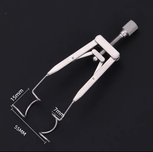 Vít có thể điều chỉnh mỏ vịt kratz phong cách dụng cụ phẫu thuật mắt dụng cụ phẫu thuật CE mắt mỏ vịt capsulorhexis forceps - Product Image 4