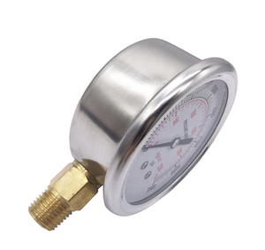 Conectores de Alta Precisão para Manômetro de Pressão Hidráulica para Máquinas Agrícolas em Aço Inoxidável 304 para Faixa de 0-100psi/kpa 1 Ano - Product Image 3