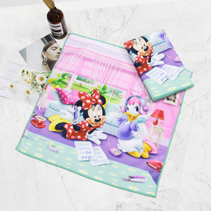 Sac de maquillage en tissu pour emballage d'<span class=keywords><strong>ordinateur</strong></span> pour tablette imprimé personnalisé Accessoires d'appareil photo durables Protection Serviettes d'emballage auto-adhésives - Product Image 1