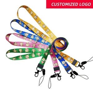Customized Work Permit Exhibition Mobile Phone Neck Wrist Strap Hanging Rope Made of Durable <b>Polyester</b> - Product Image 2