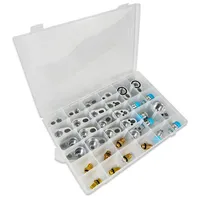 1 set/1 unidad de Conector de Detección de Fugas para Aire Acondicionado de Coche, Bomba de Compresor de Condensador, Interfaz Hembra de 12V para OLIVER