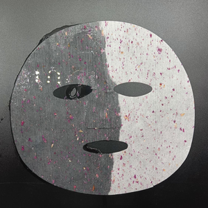 Mascarilla Facial Y129 de Pétalos de Rosa Liofilizados Sin Agua, Sin Aditivos, con Base de Tela No Tejida, Desintoxicante y Limpiadora para el Cuidado de la Piel - Product Image 1