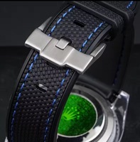 Meilleures ventes, vente en gros d'usine, bracelets de montre en silicone multicolores, bracelets de remplacement pour OmegaxSwatch Moonswatchs 20MM
