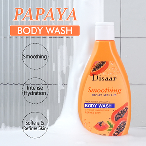 Bagnoschiuma Idratante a Lunga Durata alla Papaya e Rosa, <span class=keywords><strong>Gel</strong></span> Doccia Naturale Schiarente e Illuminante per la Pelle - Product Image 3