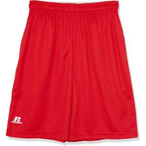 Shorts de performance athlétiques personnalisés Dri-Power Taille XXS/XS Polyester Fermeture à cordon avec logos brodés et poches - Product Image 2