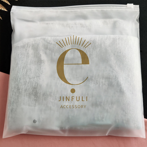 ถุงซิปพลาสติกโพลีเอทิลีนสำหรับใส่เสื้อผ้าเปิดปิดได้พิมพ์โลโก้ - Product Image 1