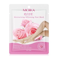 Masque exfoliant pour les pieds OEM blanchissant à la niacinamide et à l'aloe vera, soin des pieds, pédicure SPA, produits de soin de la peau des pieds, masque exfoliant pour les pieds