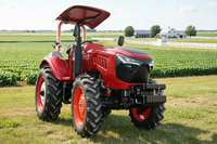 Tracteur agricole 90HP 4WD 904 4x4 pour équipements agricoles
