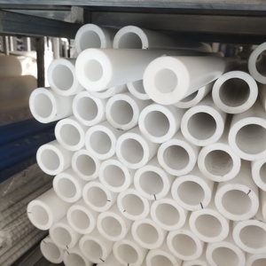 Beyaz yuvarlak naylon plastik POM içi boş tüp - Product Image 4