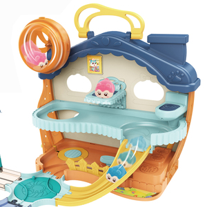 Juguete de Ferrocarril Eléctrico de Animales Divertidos de Plástico para Niños, Juguete de Hamster <span class=keywords><strong>Paradise</strong></span> con Sonidos - Product Image 1