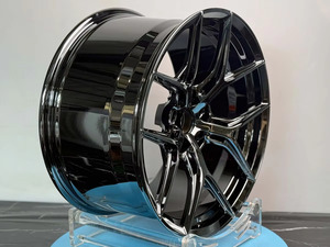 ล้ออัลลอยฟอร์จตามสั่งแบบชิ้นเดียวสีดำโครเมียมเว้าลึก17-24นิ้ว5X112 5X114.3 5X120สำหรับ Audi Q8 BMW X7 Porsche - Product Image 2