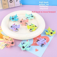 Jouets pour enfants en forme d'avion miniature rétractable style macaron coloré, jouets de voiture mignons style dessin animé