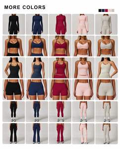 High Quality Sportswear Plus Size Gym Wear Workout Sets Yoga Clothes for Women - Product Image 4