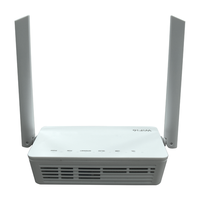 JUQU Menggunakan Modem Nirkabel Kecepatan Tinggi 10 Gigabit HN8145X6 ONU AX3000 WiFi 6 Dual-Band XGPON/10G EPON dengan Port 4GE+1TEL+1USB, Garansi 1 Tahun