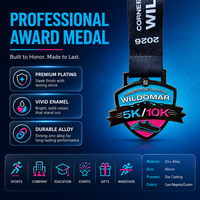 Médailles de marathon personnalisées en métal 5K 10K, médailles de récompense professionnelles pour événements sportifs, fabrication en émail souple, prix d'usine, service OEM
