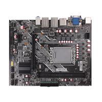 Combo de Placa Base y Procesador DIY 2025 Intel Core H610 B660 LGA1700 para Gaming de 12.ª y 13.ª Generación I3 I5 I7 I9 para Ordenador de Escritorio Todo en Uno