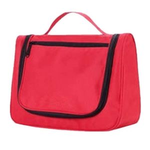 Muestra gratuita de neceser multifuncional personalizado para mujer, bolsa de viaje portátil con gancho para colgar. - Product Image 5