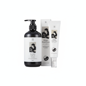 [SOY LAB] แชมพูบำรุงหนังศีรษะถั่วดำ 500 มล. + ชุดบำรุงผมสูตรอ่อนโยนผสมน้ำผึ้ง สำหรับผมทำสี ช่วยให้ผมเรียบลื่นและสมดุล - Product Image 2