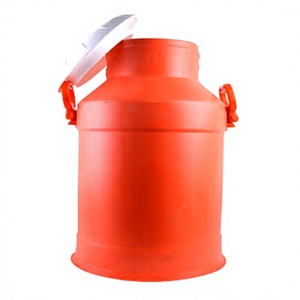 Seau à lait en plastique écologique et recyclable, robuste, longue durée de vie, conteneur de stockage laitier hermétique, bidon de transport de liquides - Product Image 4