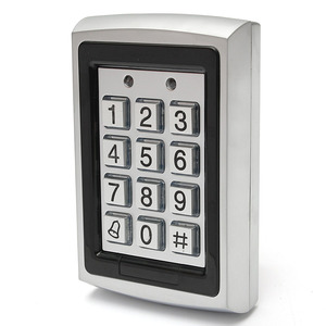 Máquina de Control de Acceso Metálica Android 10, Anti-Impactos, Resistente al Agua y a la Intemperie, con Lector de Tarjetas de Identificación y Contraseña, Capacidad para 1000 Usuarios - Product Image 1
