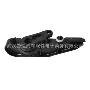 มือจับฝากระโปรงหน้าออดี้พร้อมฐาน 8J2823633C 8J2823533C พลาสติกสีดำ สำหรับ TT TTS MK2 อะไหล่ทดแทน - Product Image 2