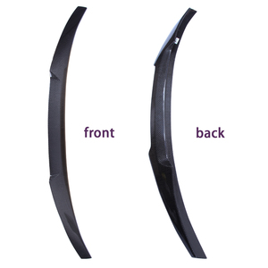 For B8.5 Sedan M4 Style Carbon Fiber <b>Rear</b> <b>Spoiler</b> Trunk Wing 2012-2016 - Product Image 5