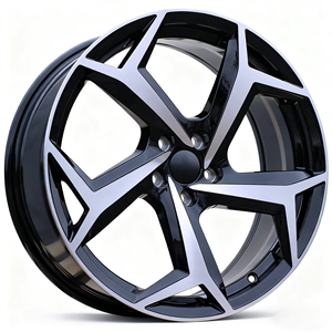 Cerchi in Lega di Alluminio Originali a 5 Razze da 18 Pollici Flow Formed PCD 112mm ET 35mm per <span class=keywords><strong>Golf</strong></span> Alltrack GTl R <span class=keywords><strong>Variant</strong></span> Touran - Product Image 4