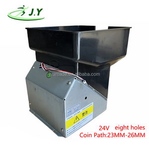 JY 110/220V Distributeur de pièces à 8 trous en métal noir et plastique pour machines de jeu et distributeurs automatiques - Product Image 6