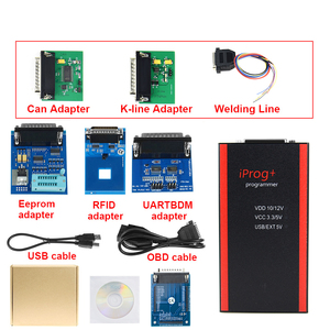 V87 Iprog+ 6 Adaptateurs Pro IMMO + Correction + Réinitialisation Interface OBD Universelle Compatible 12V Garantie 12 Mois Outil de Diagnostic Automobile - Product Image 5