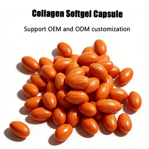 Compléments alimentaires personnalisés OEM en <span class=keywords><strong>capsules</strong></span> molles avec gel de collagène et gommes aux pépins de raisin pour aliments antioxydants - Product Image 1
