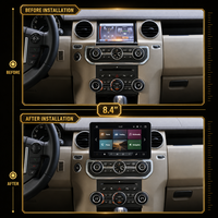 Autoradio Android 8,4'' avec écran HD et navigation pour Land Rover Discovery 4 2010-2011, lecteur multimédia vidéo, Carplay, GPS