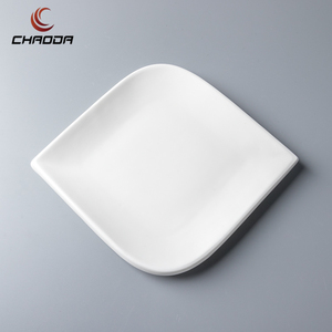 8-12 Inch Cấp Thực Phẩm Lựa Chọn Hàng Đầu Hiện Đại Sứ Đồ Ăn Nhà Sản Xuất Giá Bán Buôn Máy Rửa Chén Vuông Trắng Đĩa Tấm - Product Image 3