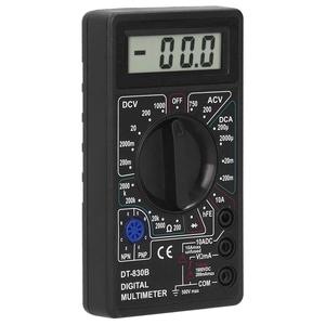 Testeur 1/2 pièce, voltmètre électrique DT830B, ampèremètre, multimètre portable, testeur de batterie de voiture, testeur de circuit - Product Image 2