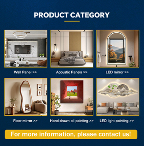 Peinture murale abstraite en acrylique faite à la main, fleurs colorées minimalistes texturées en 3D pour la chambre à coucher - Product Image 5