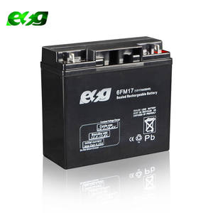Valve rechargeable ESG 12V 17AH batterie plomb acide stockage matière première batterie à faible auto-décharge pour l'éclairage - Product Image 2