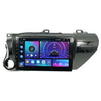 Reproductor Multimedia para Auto BQCC para Toyota Hilux 2015-2023, Radio Android para Auto, Carplay Inalámbrico, Navegación GPS, Estéreo 2 Din 4G
